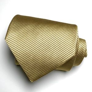 Michael Kors Camel Gold Silk Tie